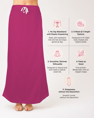 Smooth Modal Satin Petticoat