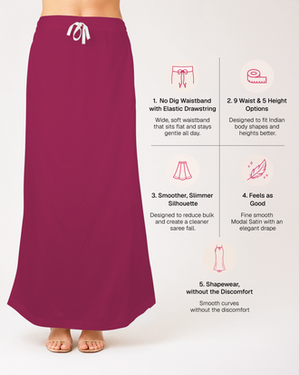 Smooth Modal Satin Petticoat