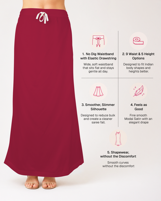 Smooth Modal Satin Petticoat