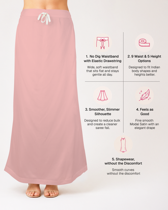 Smooth Modal Satin Petticoat
