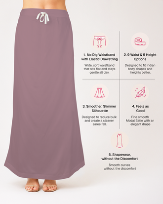 Smooth Modal Satin Petticoat
