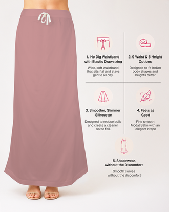 Smooth Modal Satin Petticoat