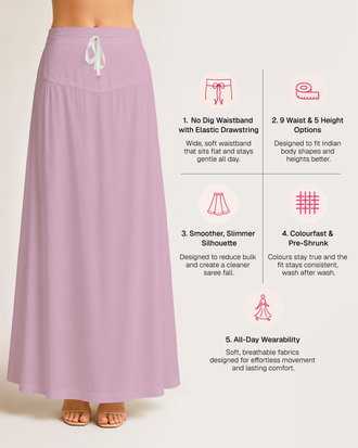 Fine Pure Cotton Satin Petticoat