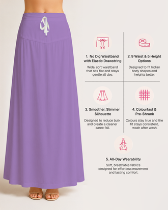 Fine Pure Cotton Satin Petticoat